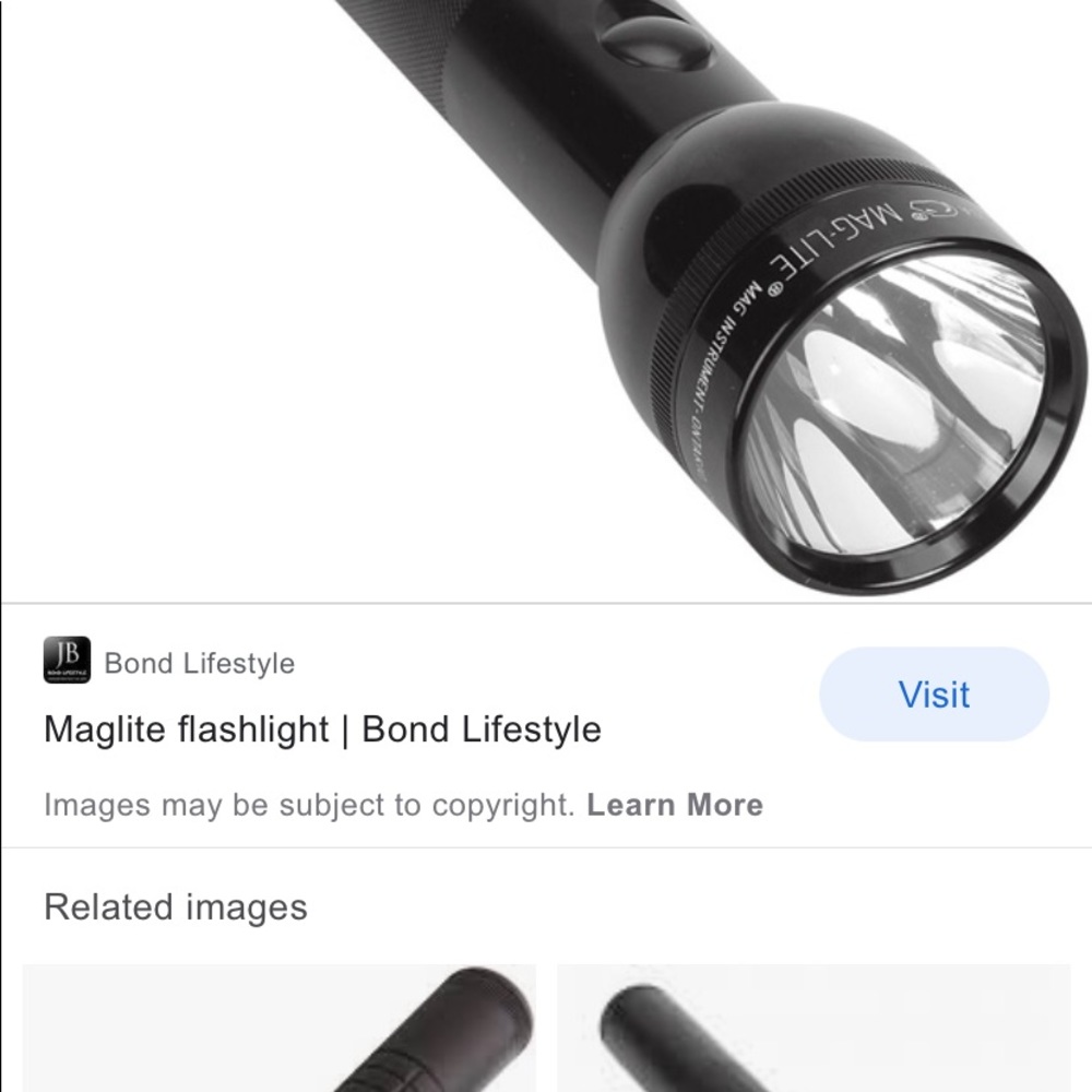 MAGLITE FLASHLIGHT